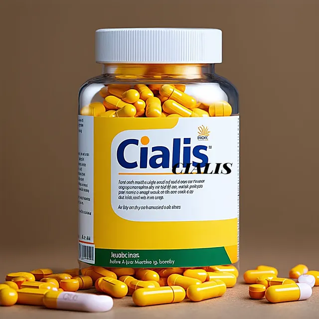 Cialis solo con receta